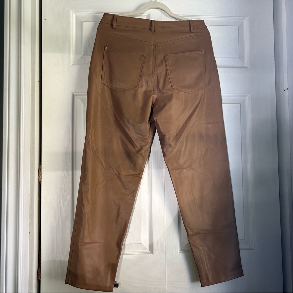 Zara Leather Pants - Picture 3 of 3